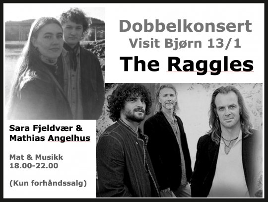 Helaften med Sara & Mathias + The Raggles! 